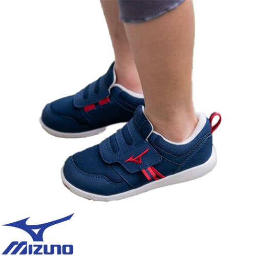 ◎商品名：ミズノプレモア キッズ2 キッズシューズ)◎メーカー：ミズノ（MIZUNO）◎品番：C1GD223303◎カラー：03：ネイビー×レッド◎サイズ：16.5cm、17.0cm、17.5cm、1