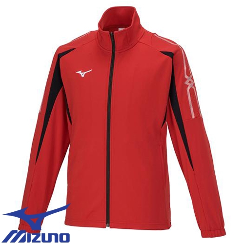 ◎商品名：MCライン ウォームアップジャケット ユニセックス◎メーカー：ミズノ（MIZUNO）◎品番：32MCA14062◎カラー：62：チャイニーズレッド◎サイズ：12.0cm、13.0cm、14.