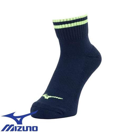 ◎商品名：1Pソックス ショート ユニセックス 10セット◎メーカー：ミズノ（MIZUNO）◎品番：32JXB20793◎カラー：93：ネイビー×ライム◎サイズ：23-25cm、25-27cm◎素材：