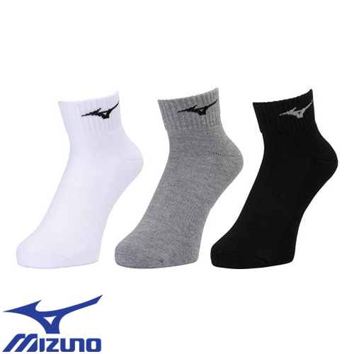 ◎商品名：3Pソックス ショート ユニセックス 3足組3セット◎メーカー：ミズノ（MIZUNO）◎品番：32JXB20099◎カラー：99：ミックス◎サイズ：23-25cm、25-27cm、27-29