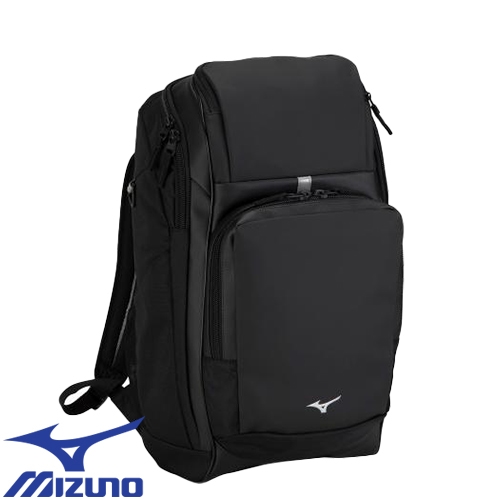 ◎商品名：チームバックパック PCポケット付き 35L)◎メーカー：ミズノ（MIZUNO）◎品番：33JD310009◎カラー：09：ブラック◎サイズ：◎素材：合成皮革（PU）、ポリエステル（裏加工P