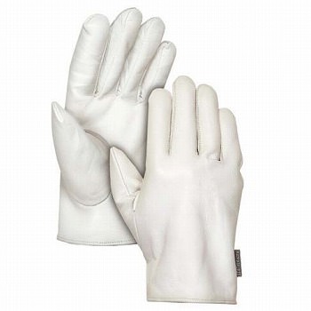【革手袋・皮手袋】レザーキング ストレート 革手袋 [5双入] 品番:K-420 （Lサイズ おたふく手袋 （作業用手袋 牛表革(クレスト) 本