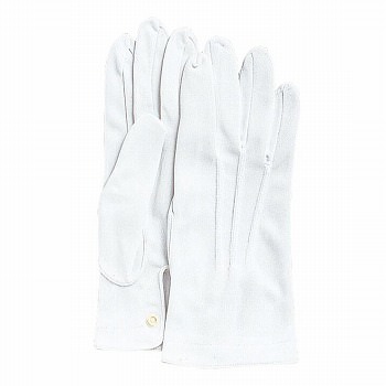 【スムス手袋】礼装用手袋(ナイロンダブル)ホック付 ナイロン手袋 [12双入] 品番:545 （M・Lサイズ おたふく手袋 （作業用手袋 縫製