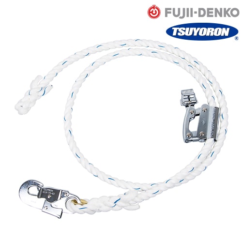 ◎商品名：FC 柱上安全帯用ロープ◎メーカー：藤井電工（ツヨロン／TSUYORON）◎品番：WP-FC-511-JAN-BP◎重量：約1085g◎商品説明：※使用期限（交換時期）や買い替えの基準、廃棄