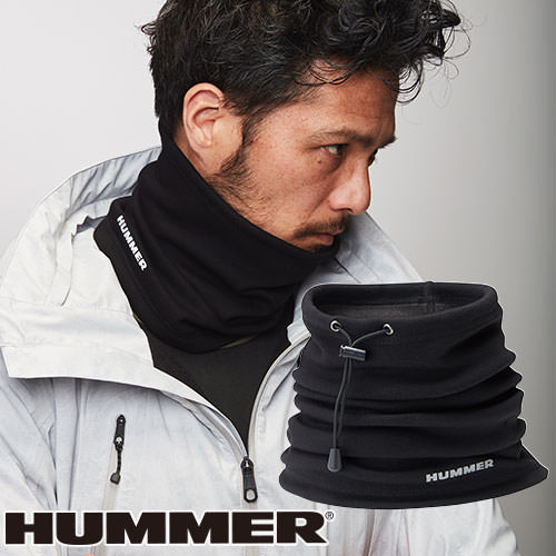 ◎商品名：裏シャギーネックウォーマー◎メーカー：HUMMER◎品番：93450◎カラー：11/ブラック◎サイズ：F◎素材：ポリエステル62％、綿33％、ポリウレタン5％◎機能：裏シャギー、暖かい◎シリ