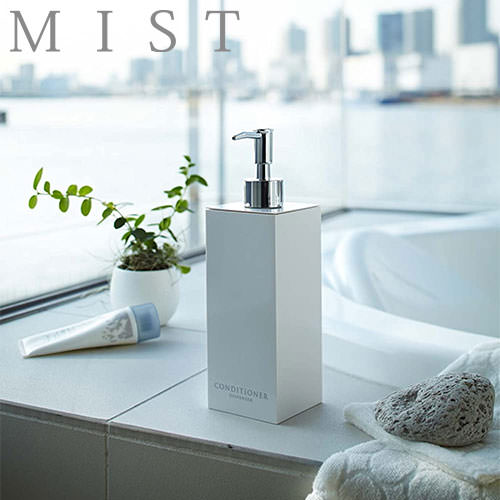 ◎商品名：ミスト MIST 詰め替え用ディスペンサー泡タイプ◎メーカー：山崎実業◎品番：5209◎カラー：ホワイト◎製品サイズ：約7×9.5×17cm◎材質：容器：AS樹脂 蓋：ABS樹脂 パッキン：