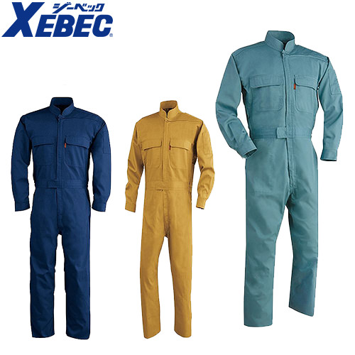 作業服 つなぎ ジーベック XEBEC TC続服(ツナギ) 34001 作業着 通年 秋冬 オーバーオール