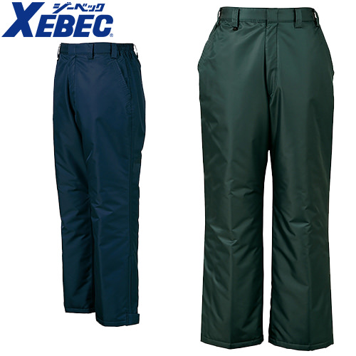 防寒パンツ ジーベック XEBEC エコ防水パンツ 570 作業着 防寒 作業服