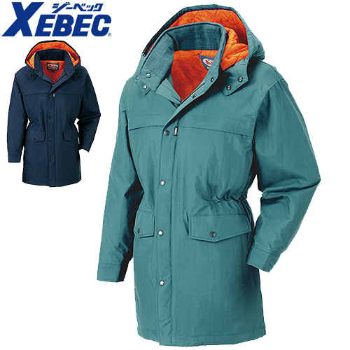◎商品名：SPEXコート◎メーカー：ジーベック◎品番：756◎カラー：10 コン、60 グリーン◎サイズ：M、L、LL、3L、4L、5L◎素材：表地：ナイロンタッサー[ナイロン100%]裏地：ナイロン