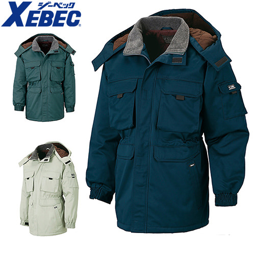 ◎商品名：CROSSZONEコート◎メーカー：ジーベック◎品番：771◎カラー：10 コン、60 グリーン、61 モスグリーン◎サイズ：M、L、LL、3L、4L、5L◎素材：表地：T/Cツイル[ポリエ