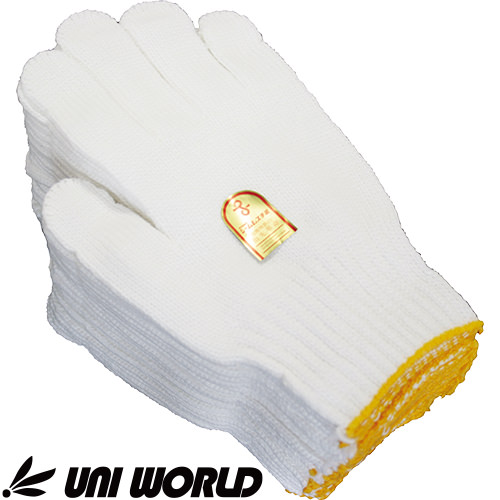 ◎商品名：特紡シームレスイエロー 1打(12双 約600ｇ)◎メーカー：ユニワールド◎品番：020-Y◎サイズ：フリー◎素材：綿・ポリエステル・その他◎配送方法：通常：宅配便（メール便不可商品）