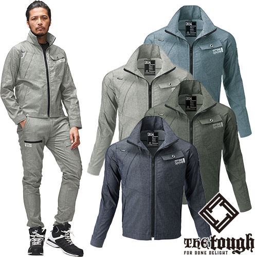 ◎商品名：The tough ハイパーストレッチジャケット◎メーカー：アタックベース（ATACK BASE）◎品番：0654◎カラー：02/ネイビー、05/オリーブ、07/グレー、32/ブルーグレー◎
