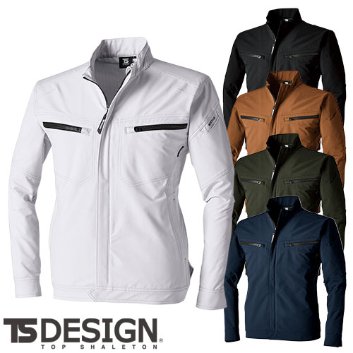 ◎商品名：TS4Dエコダブルクロスジャケット◎メーカー：TS Design(藤和)◎品番：5616◎カラー：25 シルバーグレー、45 ネイビー、55 カーキグリーン、65 キャメル、95 ブラック◎
