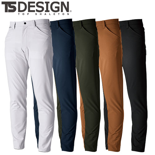 ◎商品名：TS4Dエコダブルクロスメンズパンツ◎メーカー：TS Design(藤和)◎品番：5612◎カラー：25 シルバーグレー、45 ネイビー、55 カーキグリーン、65 キャメル、95 ブラック