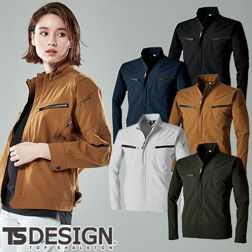 ◎商品名：TSエコダブルライトクロスジャケット◎メーカー：TS Design(藤和)◎品番：5606◎カラー：25 シルバーグレー、45 ネイビー、55 カーキグリーン、65 キャメル、95 ブラック