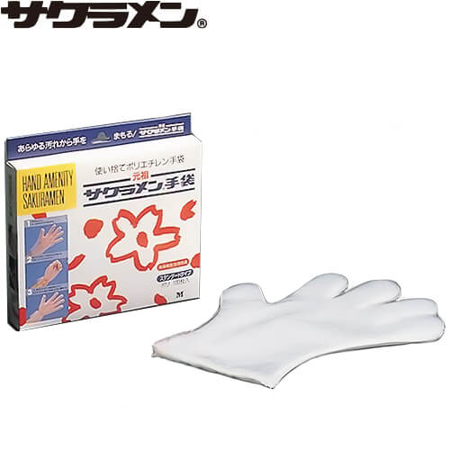 ◎商品名：サクラメン スタンダード 白 100枚入◎メーカー：サクラメン◎サイズ：S、M、L◎素材：ポリエチレン◎用途：医療、IC生産、化学実験、介護、食品、給食、印刷など◎厚さ：30ミクロン◎商品サ