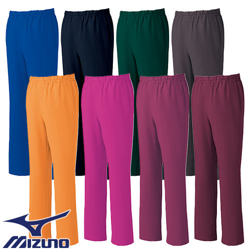 ◎商品名：スクラブパンツ[兼用]◎メーカー：ミズノ（MIZUNO）◎品番：MZ-0019A◎カラー：C-4 オレンジ、C-20 ライラック、C-26 バーガンディ、C-29 ワイン、C-32 ロイヤル