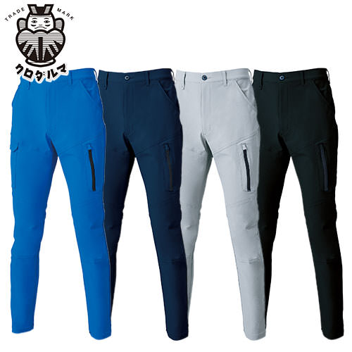 ◎商品名：カーゴパンツ◎メーカー：クロダルマ◎品番：35674◎カラー：10 ブルー、11 ネイビー、40 シルバー、49 ブラック◎サイズ：70、73、76、79、82、85、88、91、96、10