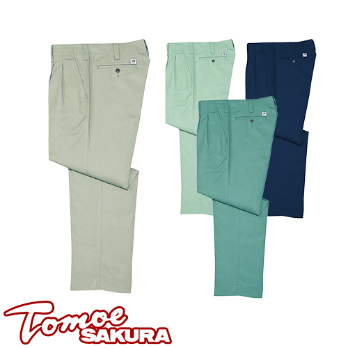 ◎商品名：ツータックパンツ◎メーカー：自重堂◎品番：1745◎カラー：039 アースグリーン、062 スモークグリーン、011 ネイビー、074 ペールグリーン◎サイズ：70、73、76、79、82、