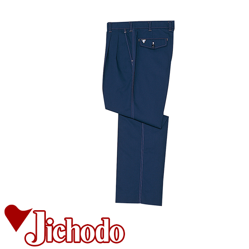 ◎商品名：ツータックパンツ◎メーカー：自重堂◎品番：45401◎カラー：011 ネイビー◎サイズ：70、73、76、79、82、85、88、91、96、101、106◎素材：アゼッククロス：ポリエステ