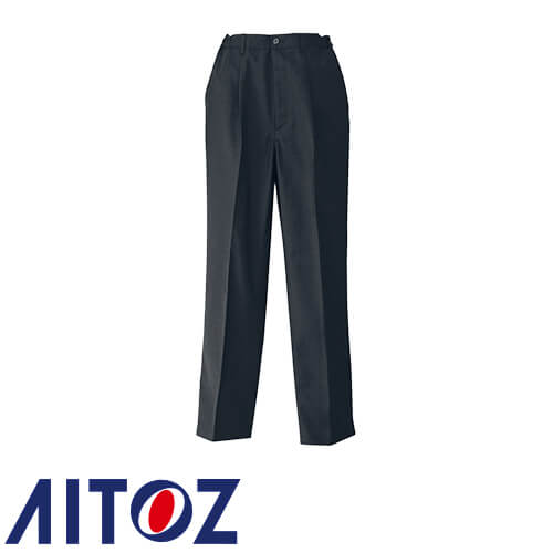 ◎商品名：レディースシャーリングパンツ（1タック）◎メーカー：アイトス（AITOZ）◎品番：HS2601◎カラー：010ブラック◎サイズ：S、M、L、LL、3L、4L、5L、6L◎素材：ストレッチギャ