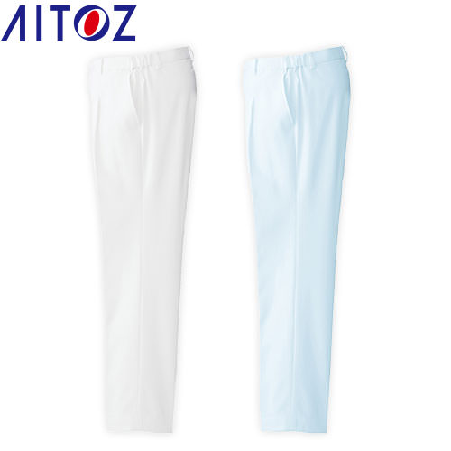 ◎商品名：メンズ脇シャーリングパンツ◎メーカー：アイトス（AITOZ）◎品番：861361◎カラー：001ホワイト、007サックス◎サイズ：S、M、L、LL、3L、4L、5L、6L◎商品説明：・伸縮性