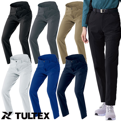◎商品名：TULTEX ワークパンツ（ノータック）（男女兼用）◎メーカー：アイトス（AITOZ）◎品番：AZ-4250◎カラー：003シルバーグレー、006ブルー、008ネイビー、010ブラック、01
