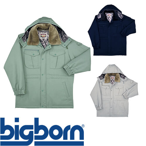◎商品名：コート◎メーカー：ビッグボーン◎品番：8195◎カラー：23 アースグリーン、56 ネイビー、61 グレー◎サイズ：SS、S、M、L、LL、EL、4L、5L◎素材：ポリエステルスタンダードツ