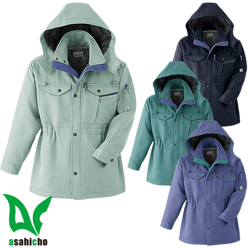 ◎商品名：コート◎メーカー：Asahicho◎品番：E46000◎カラー：4 オリーブ、7 ネイビー、17 アースミント、19 パープル◎サイズ：M、L、LL、3L、4L、5L、6L◎規格：エコマーク