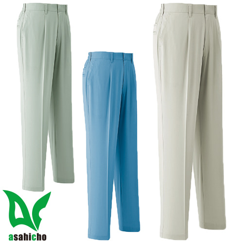 ◎商品名：パンツ(ワンタック)◎メーカー：Asahicho◎品番：E7105◎カラー：3 ベージュ、4 オリーブ、5 ブルー◎サイズ：SS、S、M、L、LL、3L、4L、5L、6L、7L、8L◎規格：