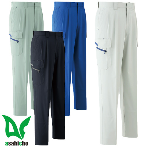 ◎商品名：カーゴパンツ(ツータック)◎メーカー：Asahicho◎品番：E7306◎カラー：3 ストーン、4 オリーブ、5 ブルー、7 ダークネイビー◎サイズ：70、73、76、79、82、85、88