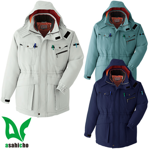 ◎商品名：コート◎メーカー：Asahicho◎品番：E76100◎カラー：3 ストーン、7 ネイビー、18 モスグリーン◎サイズ：S、M、L、LL、3L、4L、5L、6L◎規格：エコマーク◎素材：表地