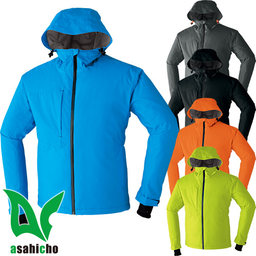 ◎商品名：防水防寒パーカー◎メーカー：Asahicho◎品番：65900◎カラー：5 ライトブルー、11 チャコール、12 ブラック、60 オレンジ、117 ライム◎サイズ：SS、S、M、L、LL、3