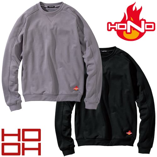 ◎商品名：難燃トレーナー◎メーカー：村上被服(鳳皇)◎品番：432◎カラー：7 グレー、20 ブラック◎サイズ：M、L、LL、3L、4L、5L◎素材：綿100%(難燃素材)繊維の燃えにくさを示す限界酸