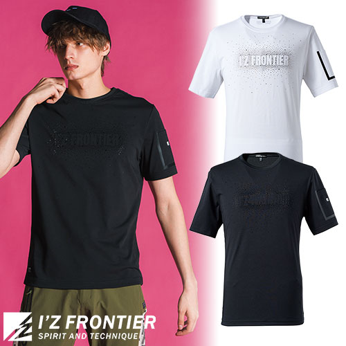 ◎商品名：接触冷感ダブルフェイスCVC半袖クルーネックシャツ◎メーカー：アイズフロンティア(I'Z FRONTIER)◎品番：#005◎カラー：05 ブラック、07 ホワイト◎サイズ：S、M