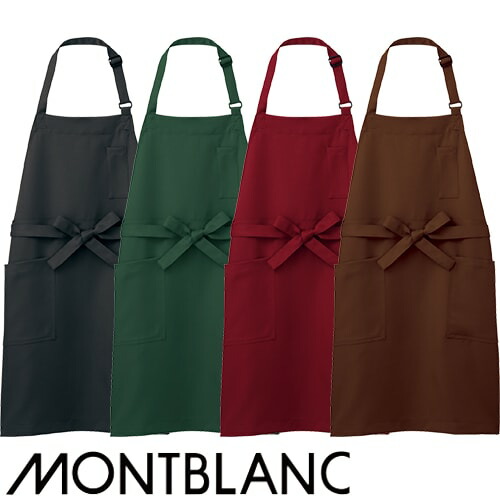 ◎商品名：エプロン◎メーカー：住商モンブラン◎品番：5-781、5-782、5-783、5-784◎カラー：黒、ボトルグリーン、ワイン、ブラウン◎サイズ：F◎素材：制電ギャバポリエステル100%◎機能