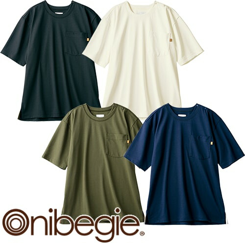 ◎商品名：ワイドTシャツ 半袖◎メーカー：住商モンブラン◎品番：OV2512-0、OV2512-1、OV2512-4、OV2512-9◎カラー：黒、白、オリーブ、ネイビー◎サイズ：S、M、L、LL、3