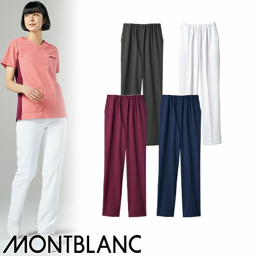 ◎商品名：パンツ 総ゴム(女性用)◎メーカー：住商モンブラン◎品番：73-1199、73-1198、73-1196、73-1191◎カラー：チャコール、ネイビー、ワイン、白◎サイズ：S、M、L、LL、