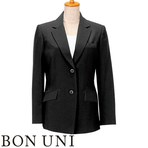 ◎商品名：ジャケット◎メーカー：ボンユニ(BONUNI)◎品番：11204-99◎カラー：99.黒◎サイズ：5号、7号、9号、11号、13号、15号、17号◎素材：ストレッチトロピカル ポリエステル1
