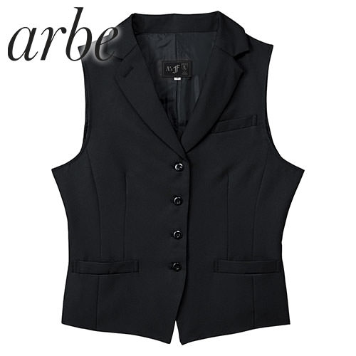 ◎商品名：ベスト◎メーカー：チトセ(arbe)◎品番：AS-8072◎カラー：C-10 ブラック◎サイズ：7号、9号、11号、13号、15号、17号◎素材：ギャバジン（ポリエステル100％）◎商品説明