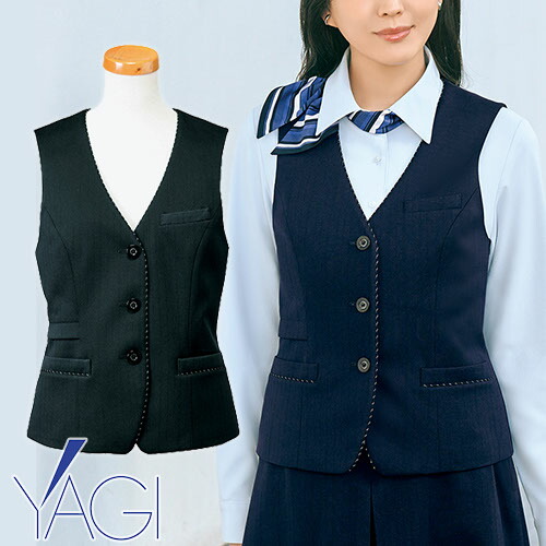 ◎商品名：ベスト◎メーカー：ヤギ(YAGI)◎品番：U5020◎カラー：10.ネイビー、20.ブラック◎サイズ：5号、7号、9号、11号、13号、15号、17号、19号◎素材：ノーブルシャドーニット(