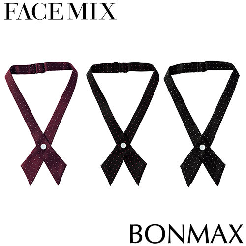 ◎商品名：クロスタイ◎メーカー：FACEMIX◎品番：FA9175◎カラー：3.ワイン×ホワイト、9.ブラック×ピンク、16.ブラック×ホワイト◎素材：ピンドット（ポリエステル100％）◎シリーズ：ピ