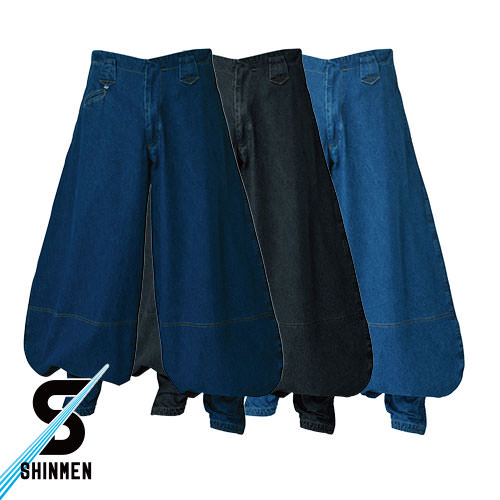 ◎商品名：スラブデニム超超ロング八分ニッカ◎メーカー：シンメン◎品番：822◎カラー：05.ネイビー、06.ブラック、30.ブルー◎サイズ：M、L、LL、3L、4L◎素材：綿100％◎商品説明：・天然