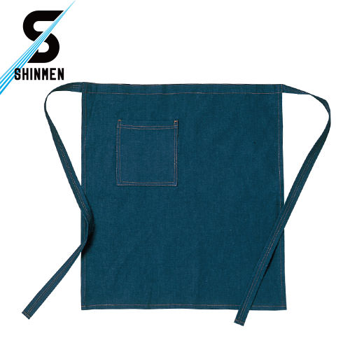 ◎商品名：デニム腰下前掛◎メーカー：シンメン◎品番：7◎カラー：30.ブルー◎サイズ：F◎素材：綿100%◎商品説明：・天然繊維ならではの肌触りのよさや感触のやわらかさ。汗を吸い取りやすい。火に強いの