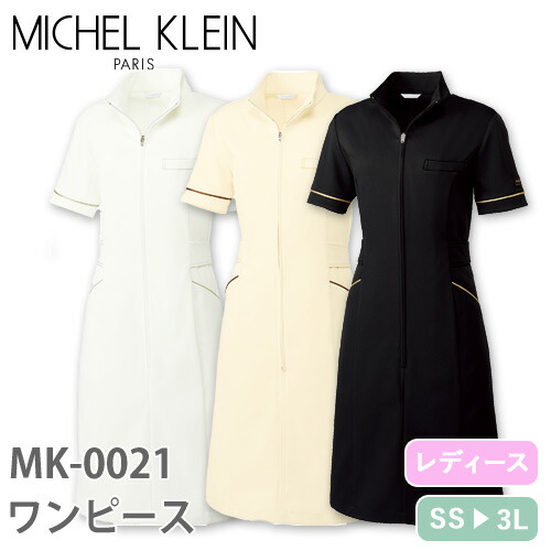 ◎商品名：ワンピース◎メーカー：ミッシェルクラン(チトセ)◎品番：MK-0021◎カラー：C-10 ブラック、C-12 オフホワイト、C-83 クリーム◎サイズ：S、M、L、LL、3L、SS◎商品説明