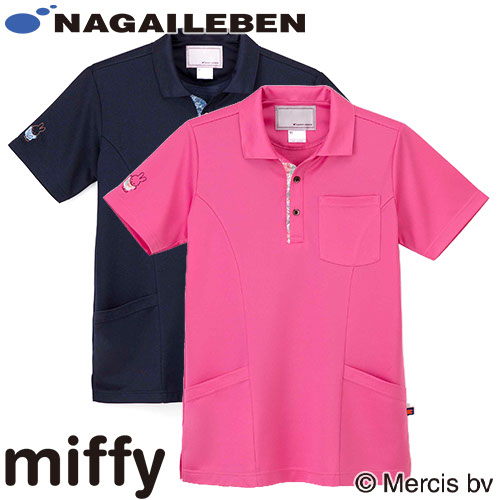 ◎商品名：ニットシャツ◎メーカー：ナガイレーベン◎品番：MFJ-5872◎カラー：5.ピンク、14.ネイビー◎サイズ：SS、S、M、L、LL、BL◎商品説明：汗を吸い上げる性能に優れ、肌側をサラサラに