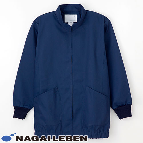 ◎商品名：防寒ジャケット◎メーカー：ナガイレーベン◎品番：NR-8700◎カラー：14.ネイビー◎サイズ：S、M、L◎商品説明：しっかりとした綾組織で張り腰があり、安定感のある素材です。綿35％により
