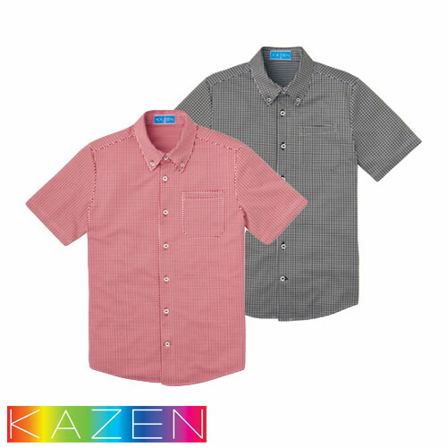 ◎商品名：ニットシャツ◎メーカー：KAZEN(カゼン)◎品番：APK238-5、APK238-15◎カラー：C/05 ブラック、C/15 ワイン◎サイズ：SS、S、M、L、LL、3L、4L◎商品説明：