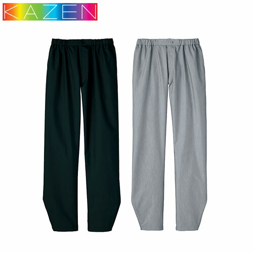 ◎商品名：イージーパンツ◎メーカー：KAZEN(カゼン)◎品番：APK653-05、APK653-11◎カラー：C/5 ブラック、C/11 グレー◎サイズ：SS、S、M、L、LL、3L◎素材：ドビーク