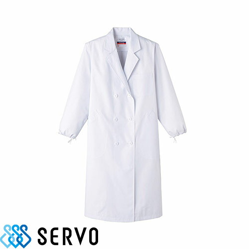 ◎商品名：女性用検査衣長袖◎メーカー：サーヴォ(Servo)◎品番：MR125◎カラー：ホワイト◎サイズ：S、M、L、LL、3L、4L、5L◎素材：ポプリン ポリエステル 65% 綿 35% 微生物の